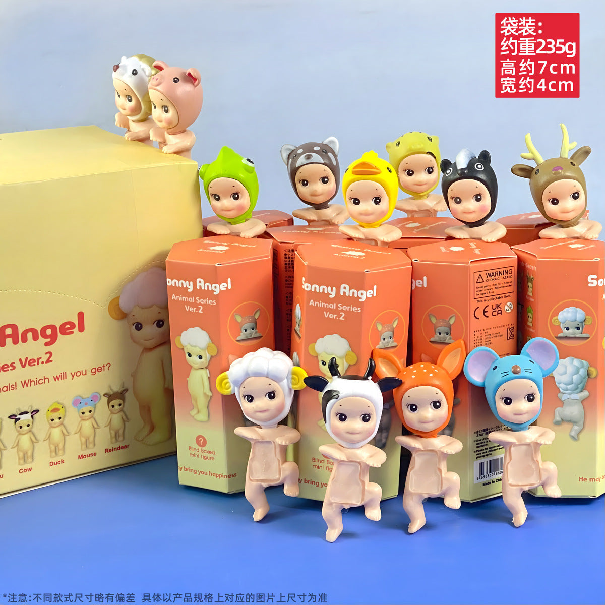 Hot Selling blind box Papa Angel Sonny Angels chin toy car ornaments decoration anime doll