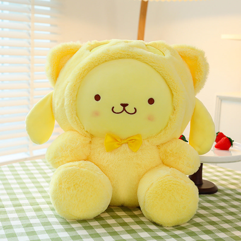 Hot Sanrio Transformation Series HelloKitty Kuromi Melody Plush Toys