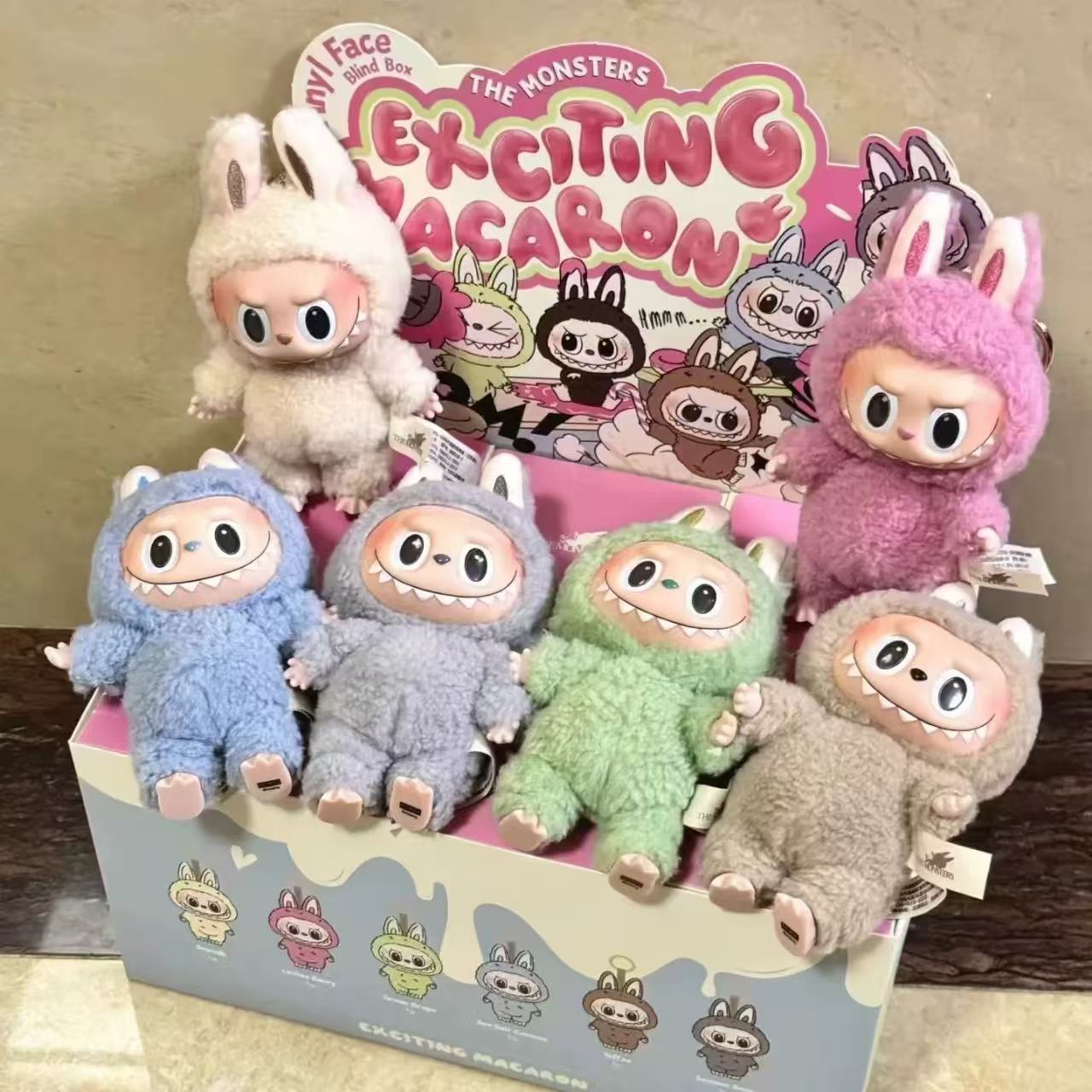 Labubu Generation Motherland Edition Macaron Bubble Series Fun Blind Box