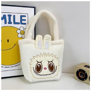 Labubu messenger bag labubu cartoon backpack coin purse children's female plush bag