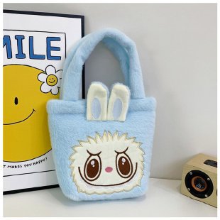 Labubu messenger bag labubu cartoon backpack coin purse children's female plush bag