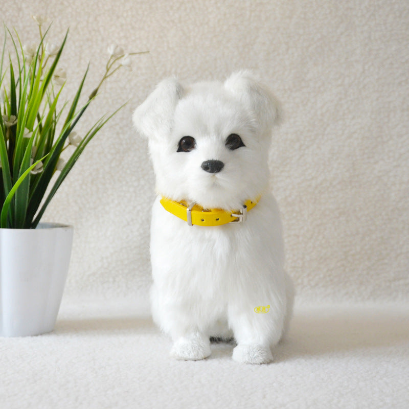 Simulation animal model will be called creative gift home decoration handicrafts will be called beagle