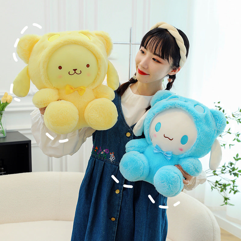 Hot Sanrio Transformation Series HelloKitty Kuromi Melody Plush Toys