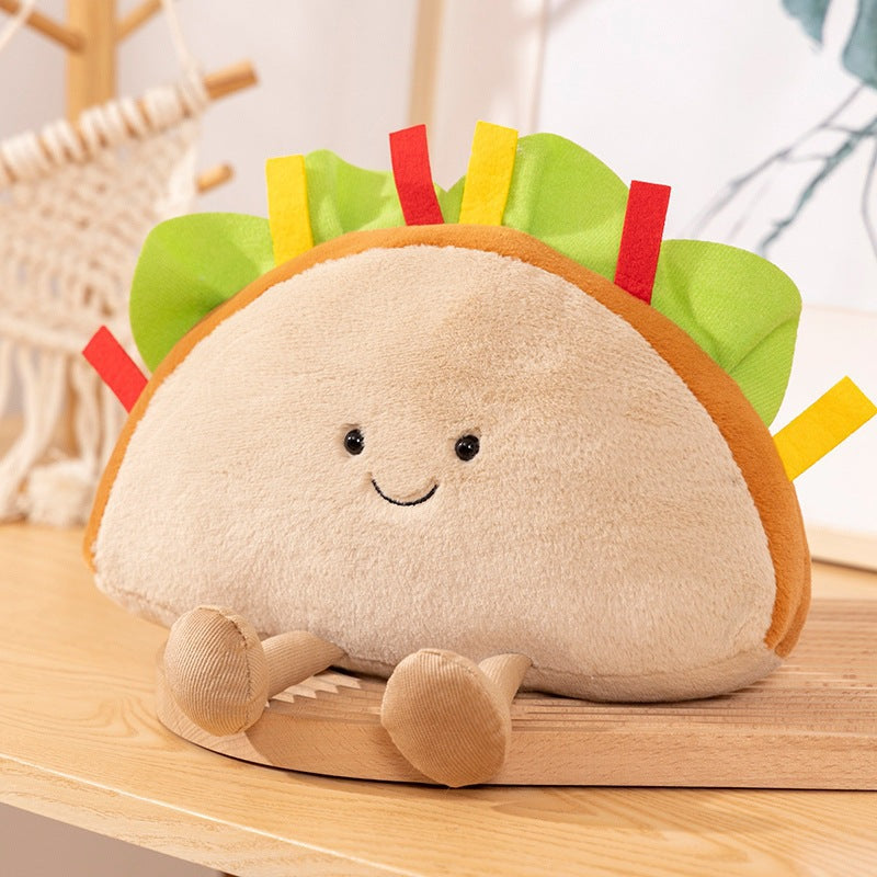 jelly cats fun bread story plush toy doll manufacturers wholesale snacks pillow grab machine doll gift