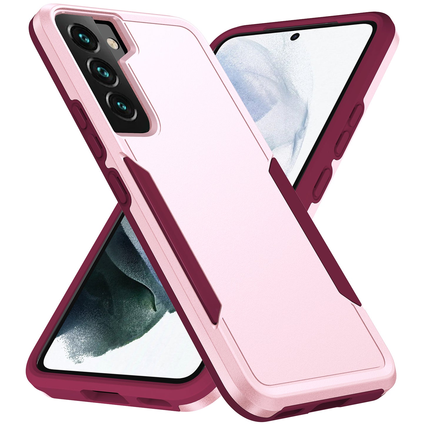 For Samsung A15 flat two-in-one anti-fall Phone Case For Samsung A series
