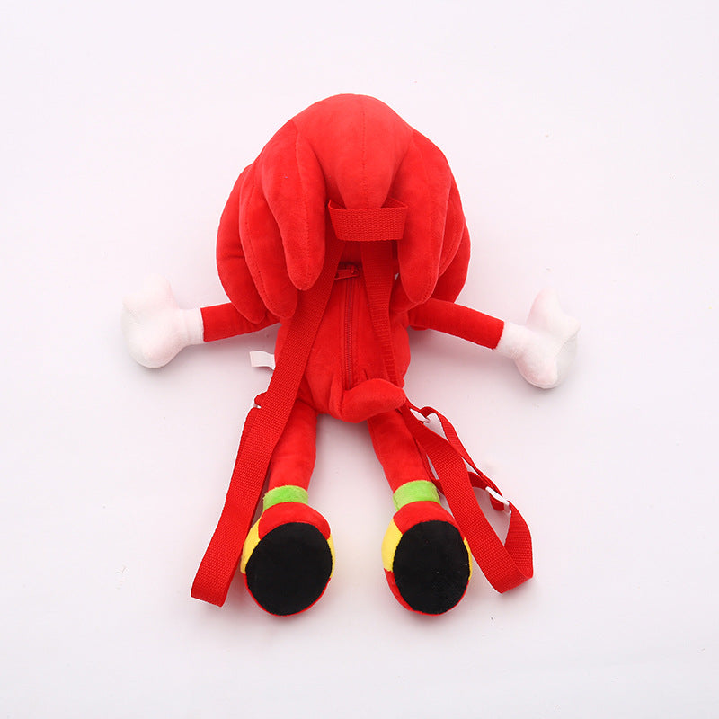 Hot Selling Sonic the Hedgehog Plush Backpack Plush bag