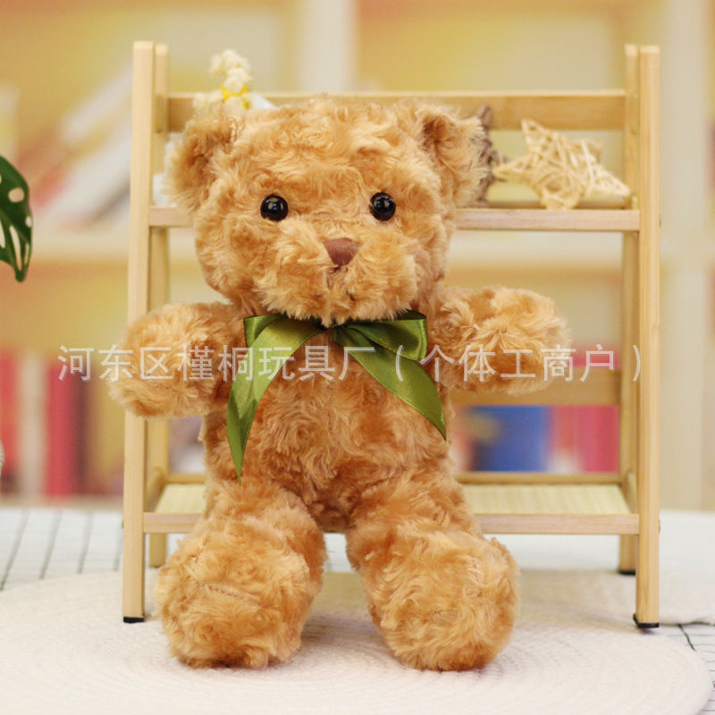 Teddy bear doll wholesale sweater plush toy pillow cloth doll wedding gift Valentine's Day gift