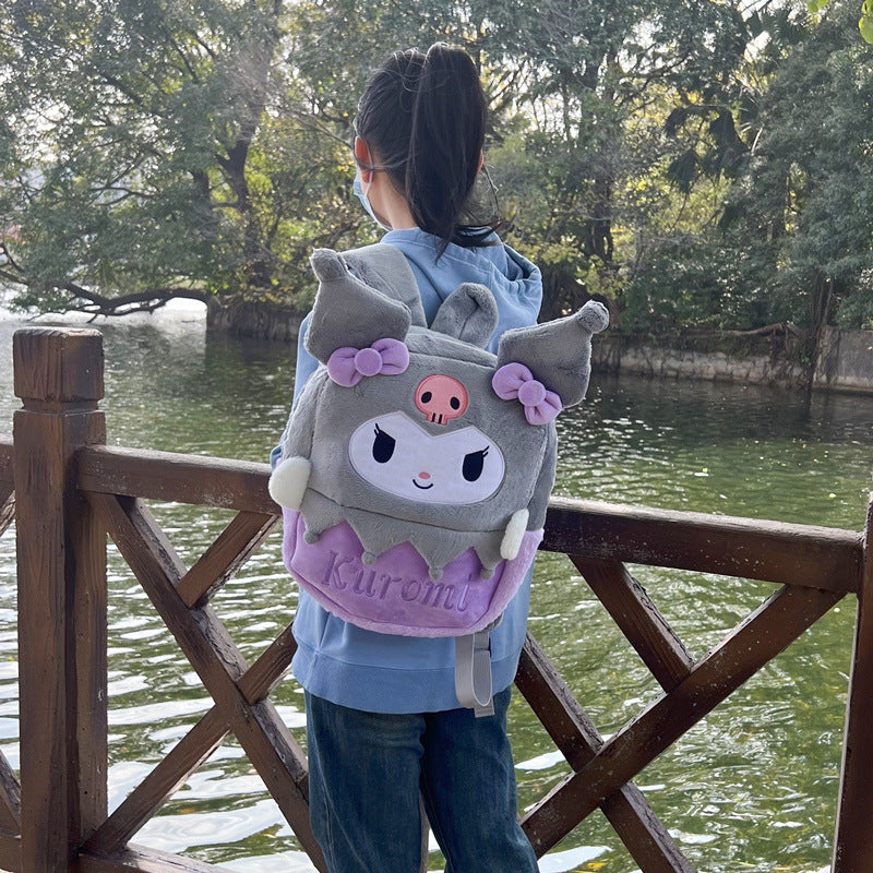 Hot sales Sanrio HelloKitty Kuromi Melody Plush bags