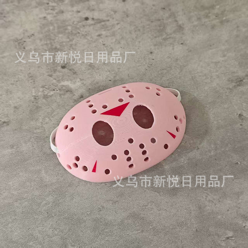 Labubu Mask Doll Funny Mask Labubu Jason Mask Labubu Glock Pistol Accessory