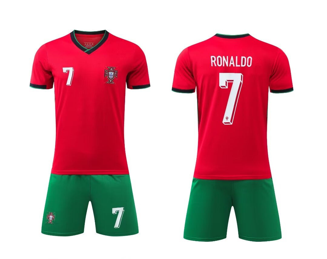 2024-2025 season Arsenal Real Madrid Manchester United Portugal home No. 7 club football uniform adult children's Jersey