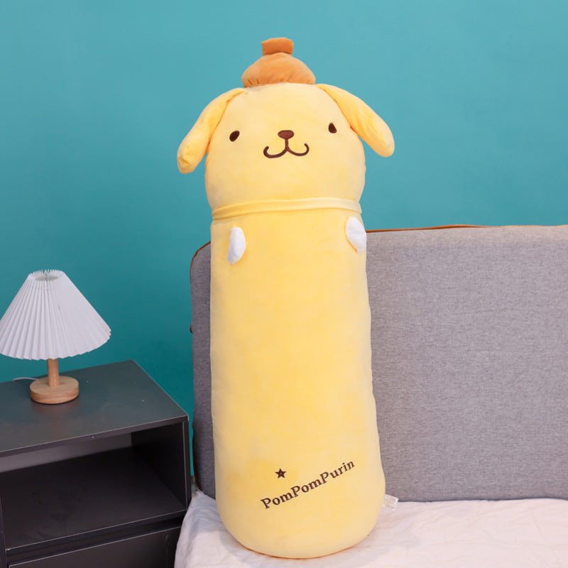 Japanese anime pillow Cinnamon dog Melody Kuromi girl's bed legs to sleep with cylindrical long pillow