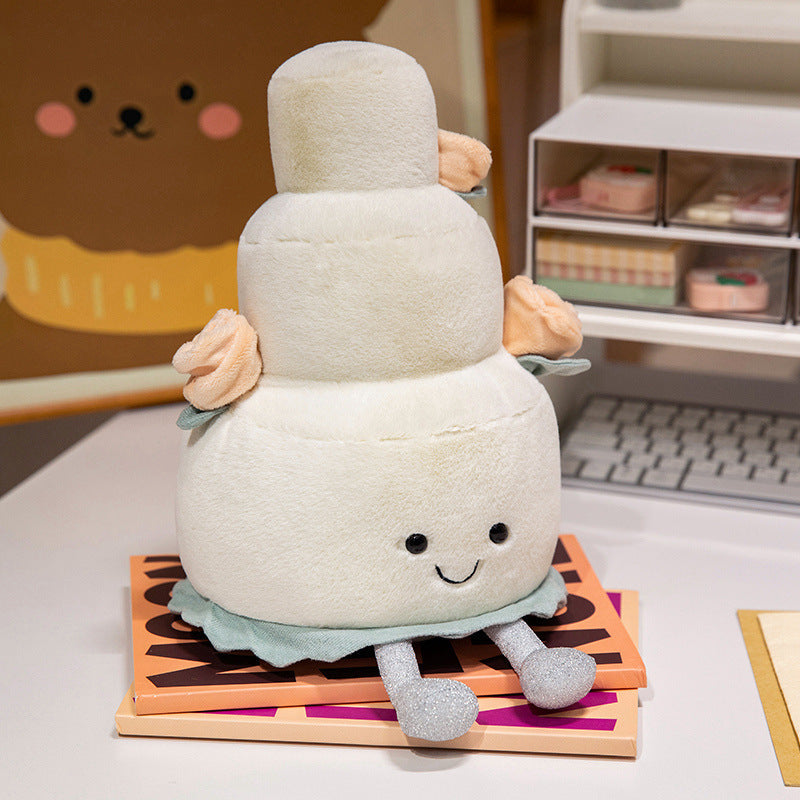 jelly cats fun bread story plush toy doll manufacturers wholesale snacks pillow grab machine doll gift