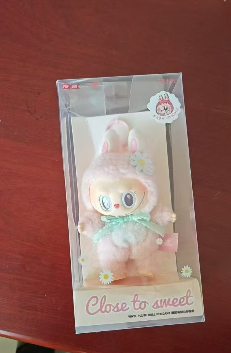 New Characters 4th generation Black Briquettes Labubu Bubble Vinyl Plush Doll