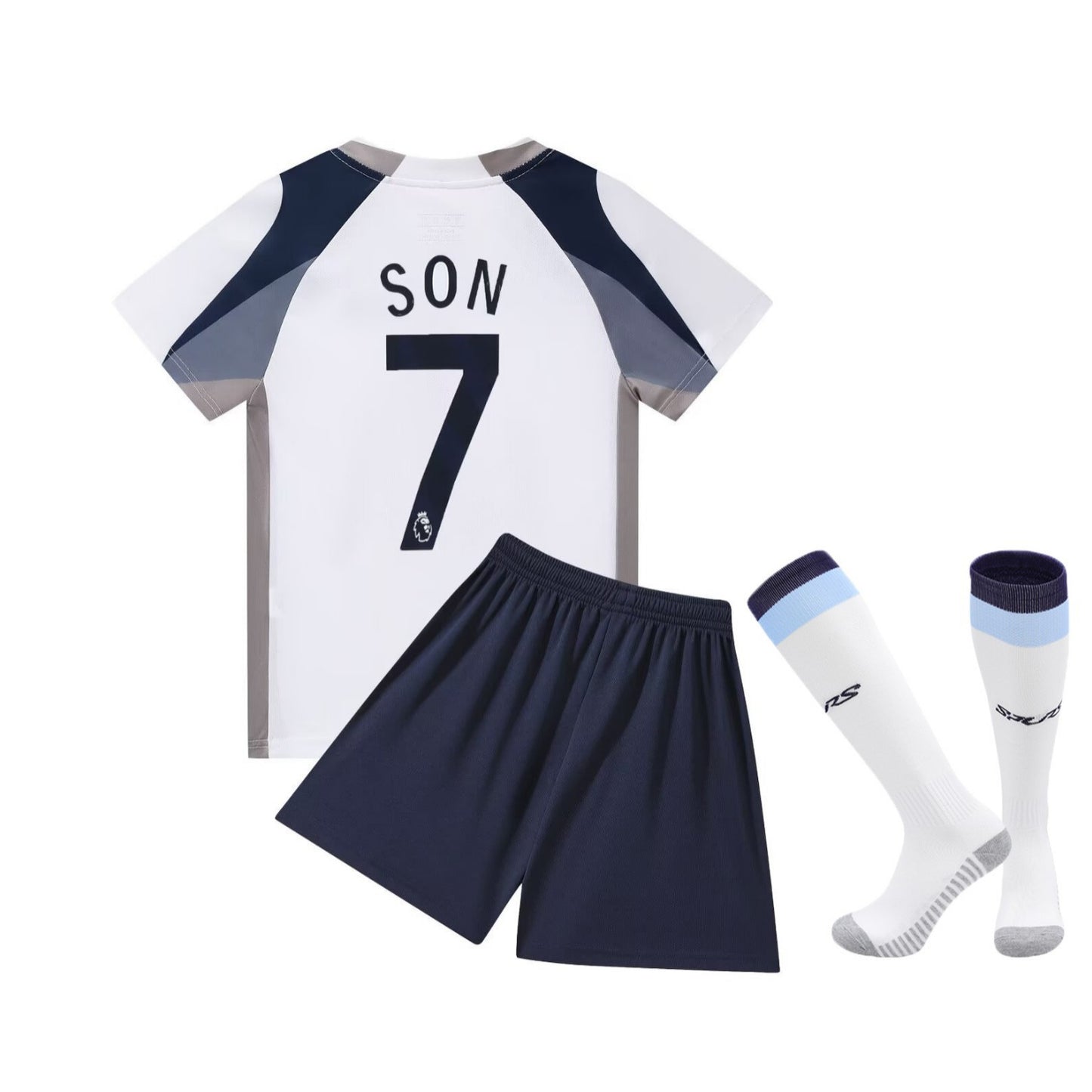 25-26 Heat C home No. 7 club football uniform children's team jersey size 14-30