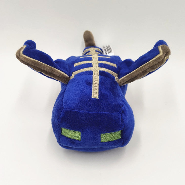 My world plush toys Ender Dragon Turtle Sitting Creeper Zombie Parrot Doll Dolphin Salamander Doll
