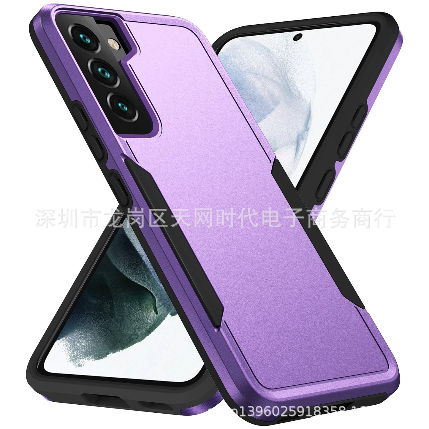 For Samsung A15 flat two-in-one anti-fall Phone Case For Samsung A series