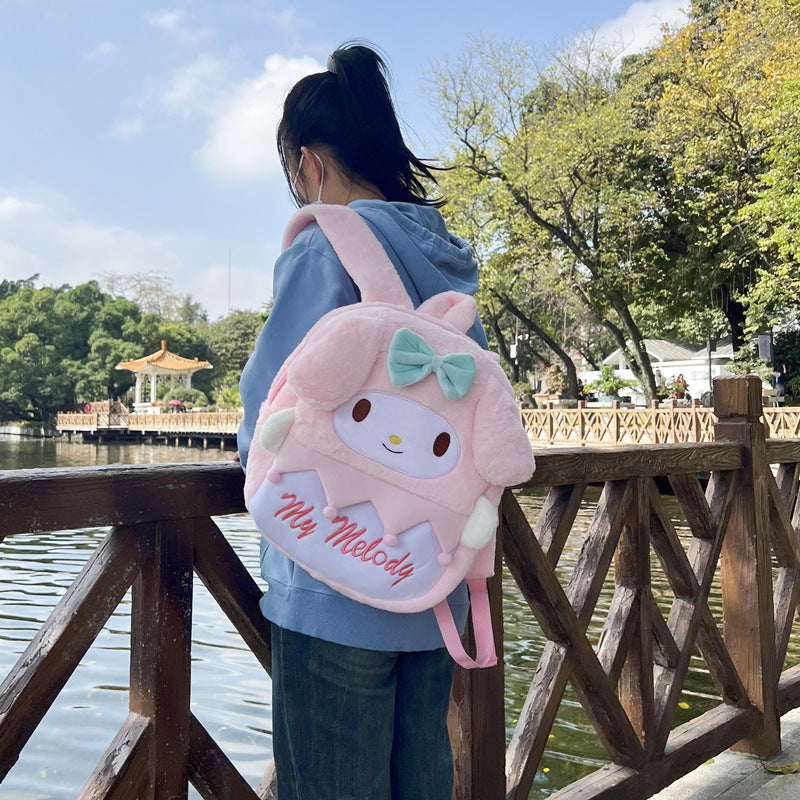 Hot sales Sanrio HelloKitty Kuromi Melody Plush bags