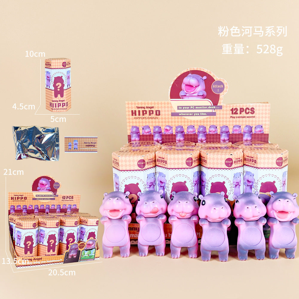 Sonny Papa Angel Figure Car Phone Sticker Cheek Support Blind Box Set Decorations