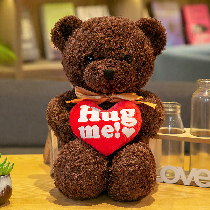 Teddy bear doll wholesale sweater plush toy pillow cloth doll wedding gift Valentine's Day gift