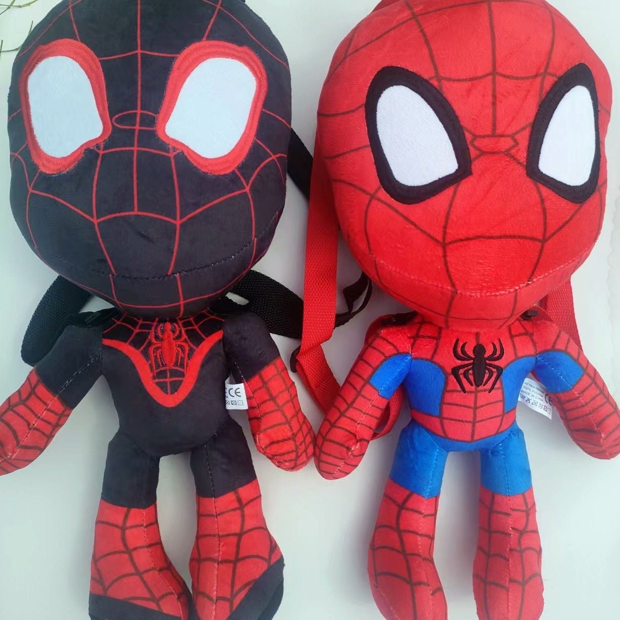 Avengers Spider-Man Backpack Anime Plush bags Kids Backpack