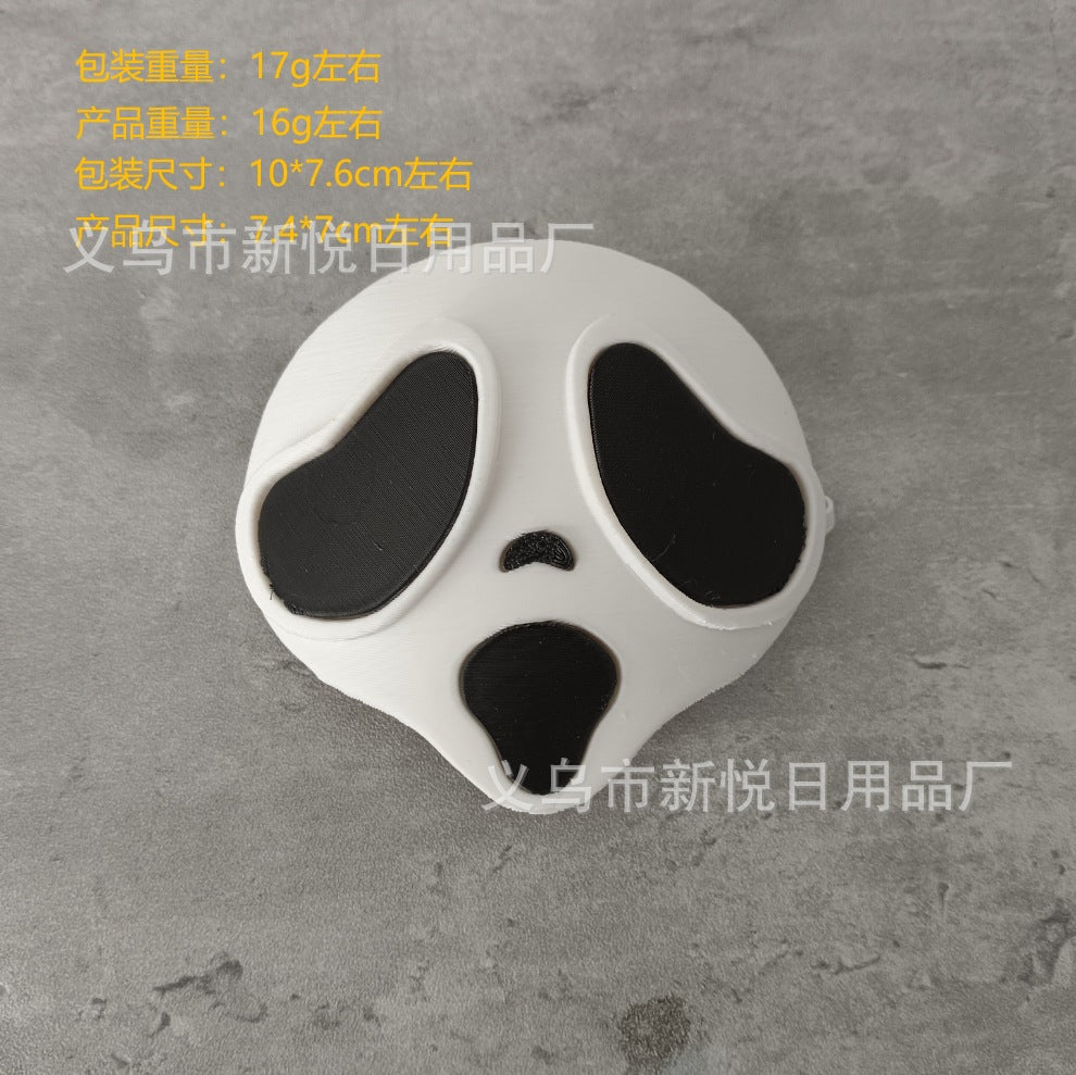 Labubu Mask Doll Funny Mask Labubu Jason Mask Labubu Glock Pistol Accessory