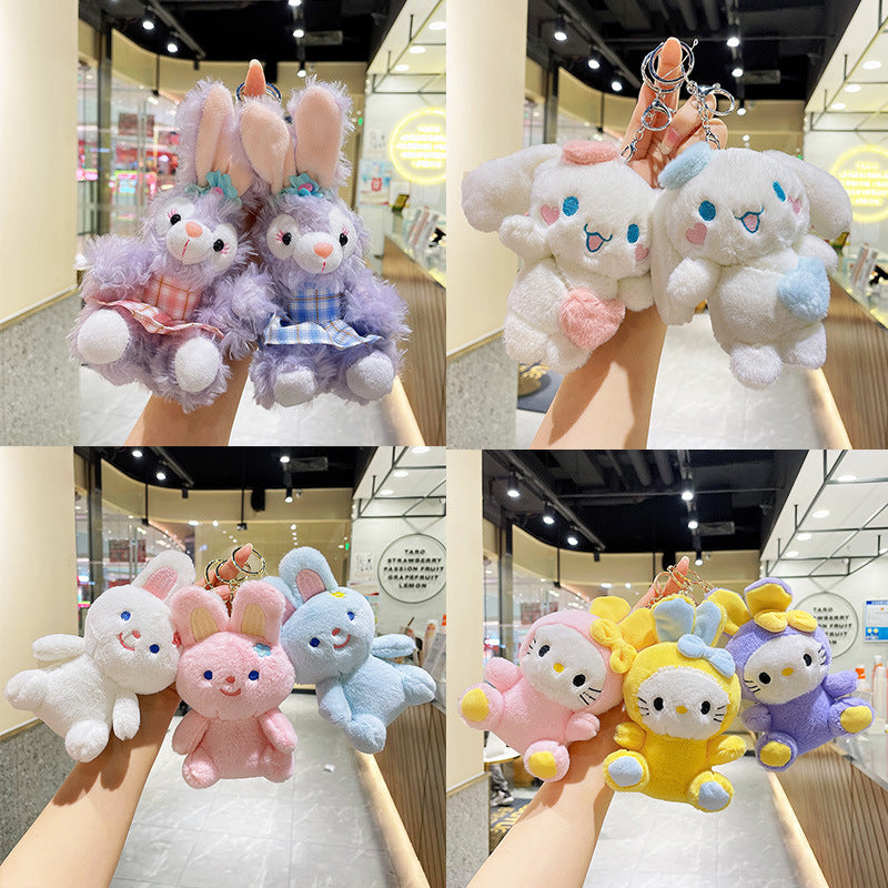 StellaLou Plush Pendant Doll Doll Rabbit Doll Plush Toy Keychain