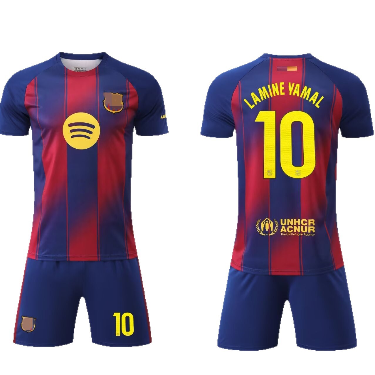25-26 Pakistan S home No. 10 Yamal football uniform children's adult team uniform jersey size 14-3XL