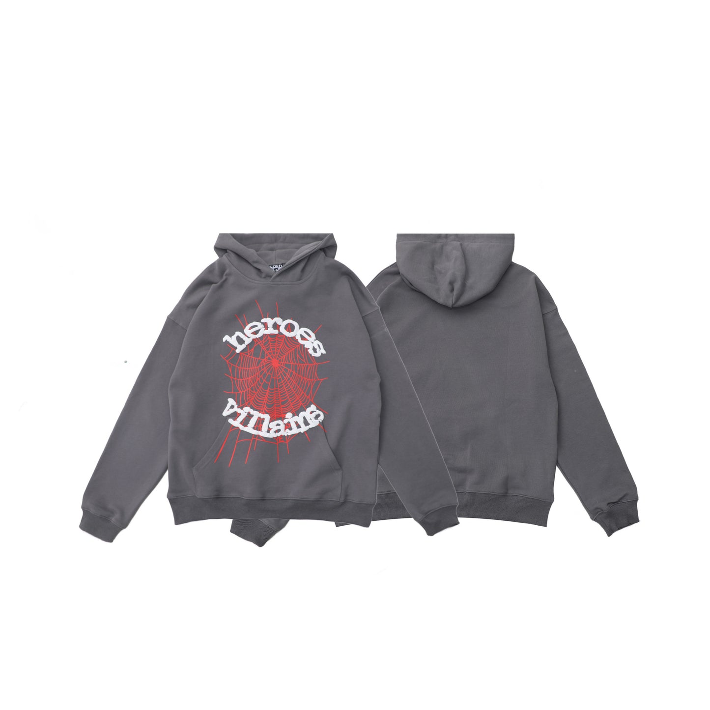 American fashion brand Sp5der 555 star foam print pure cotton hoodie sweater pants suit for men and women