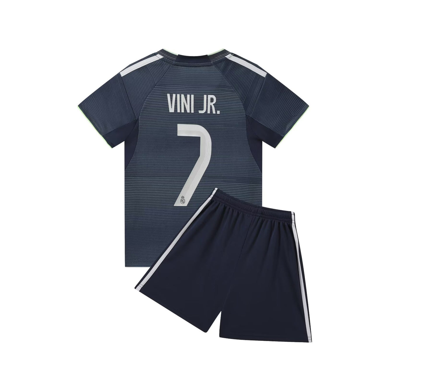25-26 Royal M away royal blue No. 7 club football uniform children's team uniform jersey size 14-30