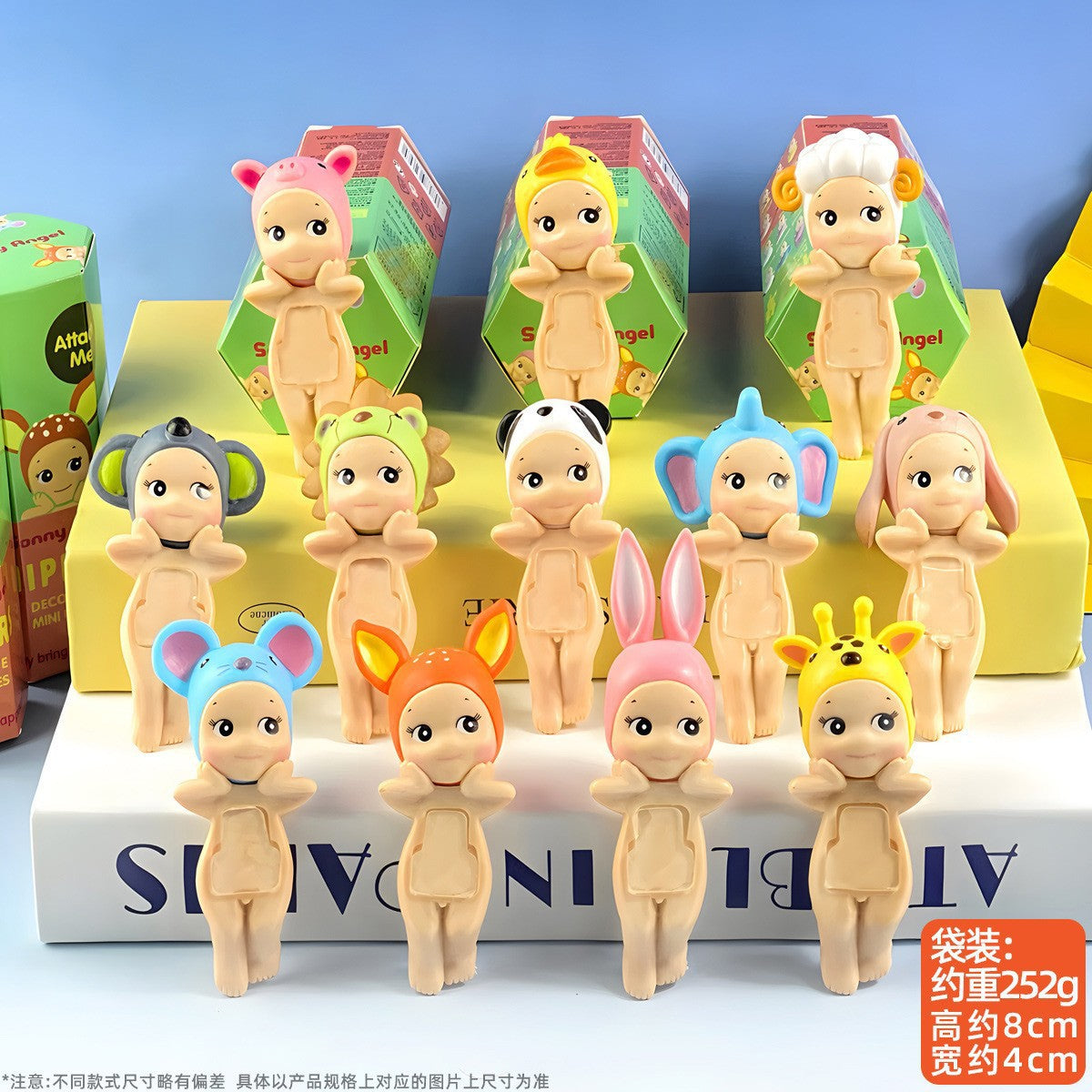 Hot Sales Papa Angel Sonny Angels chin toy car ornaments decoration anime doll