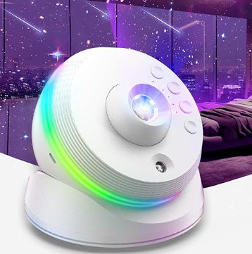 2025 New Product Hot starry Galaxy projector lamp meteor atmosphere projector white
