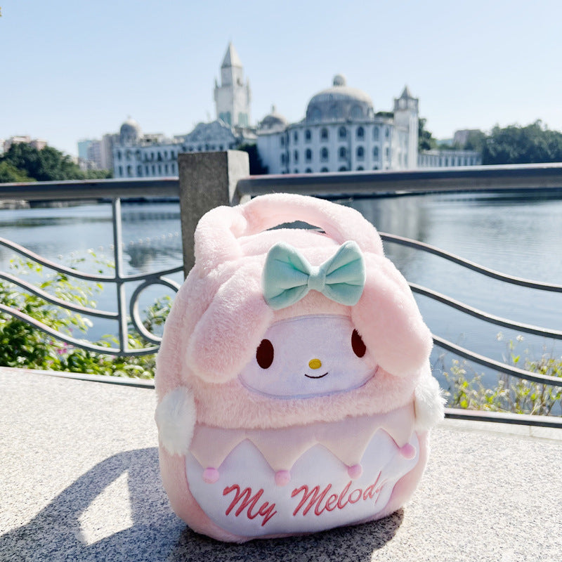 Hot sales Sanrio HelloKitty Kuromi Melody Plush bags