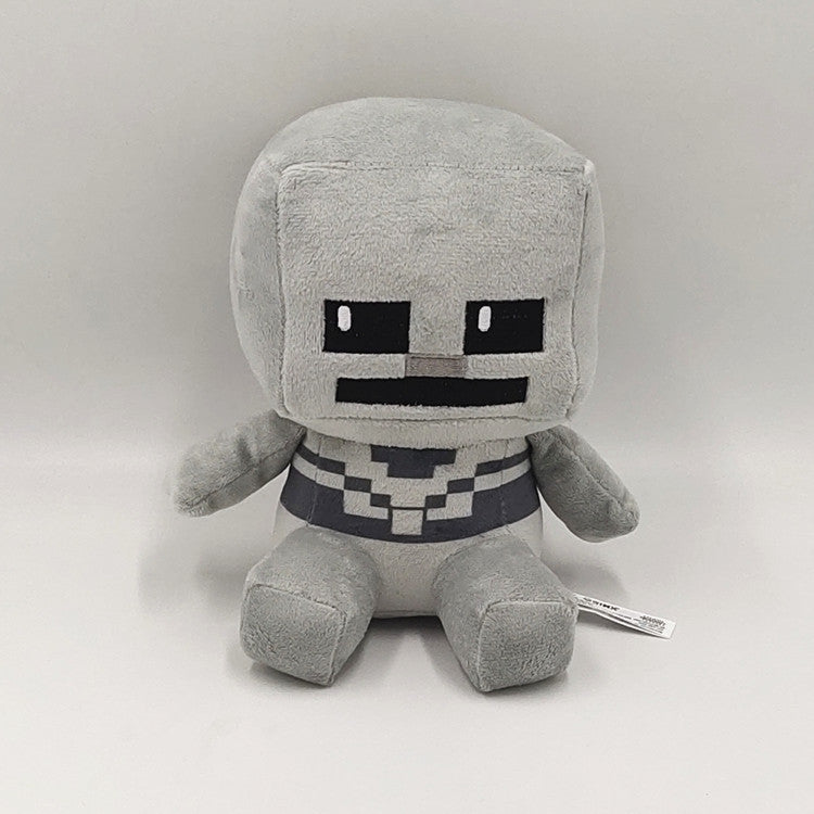 My world plush toys Ender Dragon Turtle Sitting Creeper Zombie Parrot Doll Dolphin Salamander Doll