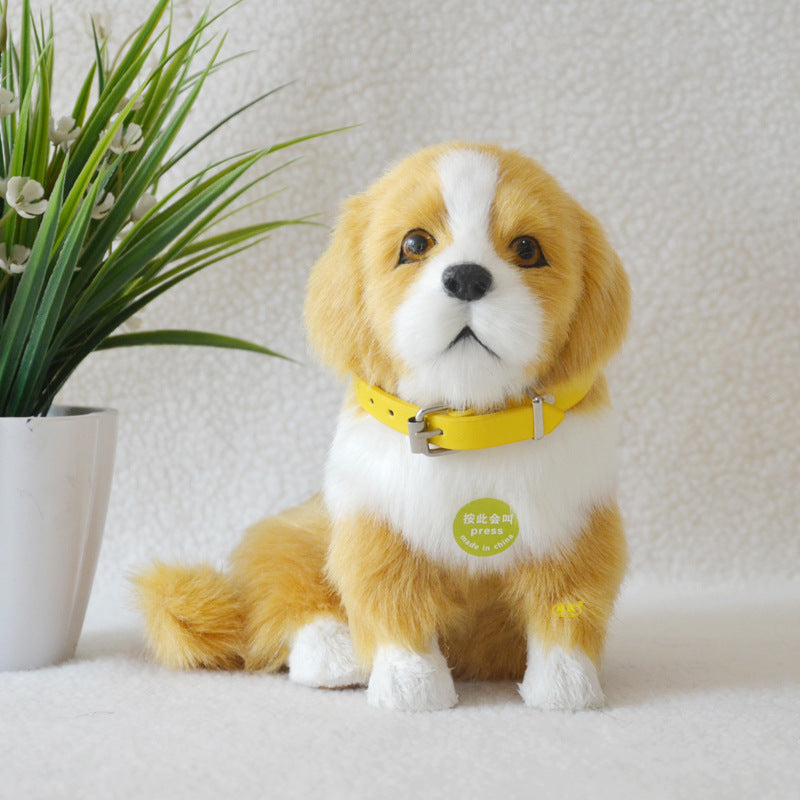 Simulation animal model will be called creative gift home decoration handicrafts will be called beagle