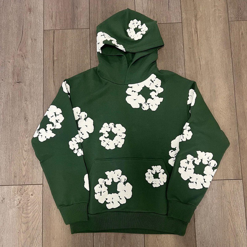 2025 fashion trend printed loose sweatshirt Y2K hip-hop street wear men and women pullover casual hoodies