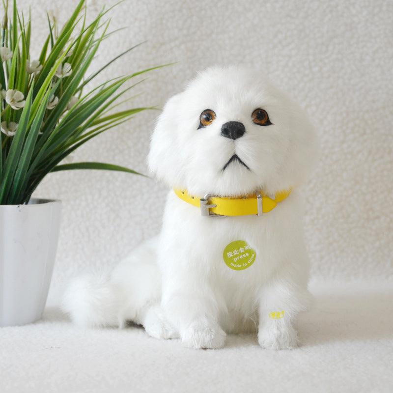 Simulation animal model will be called creative gift home decoration handicrafts will be called beagle
