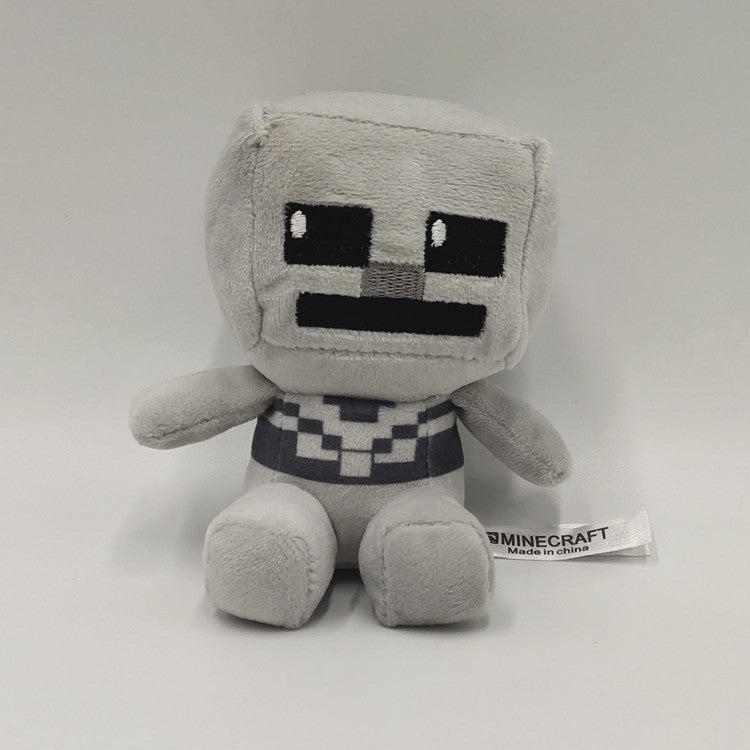 My world plush toys Ender Dragon Turtle Sitting Creeper Zombie Parrot Doll Dolphin Salamander Doll