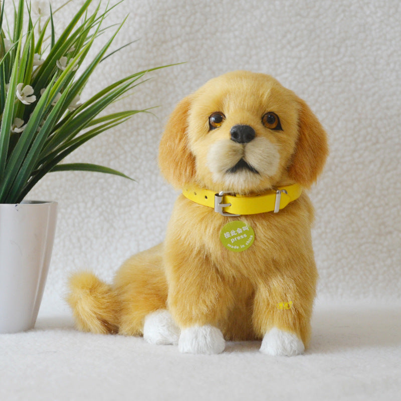 Simulation animal model will be called creative gift home decoration handicrafts will be called beagle