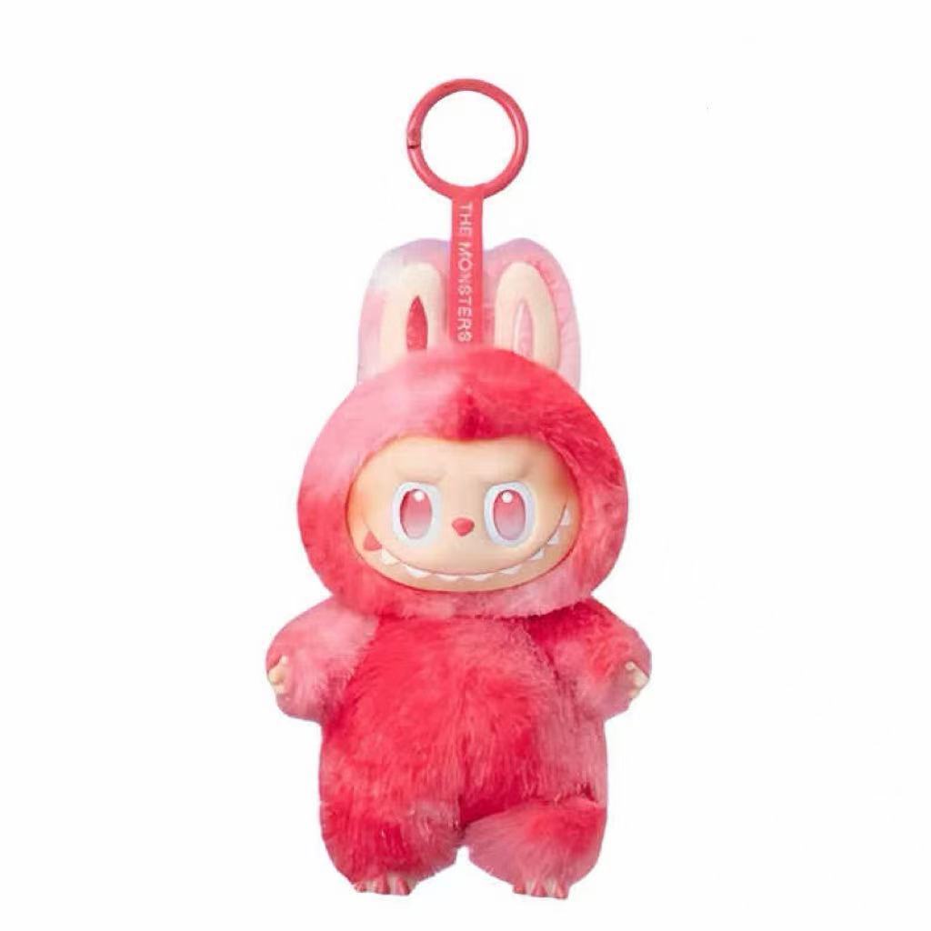 Plush keychain third generation POP MART Labubu mart vinyl doll keychain trendy blind box