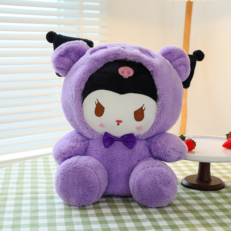 Hot Sanrio Transformation Series HelloKitty Kuromi Melody Plush Toys