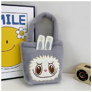 Labubu messenger bag labubu cartoon backpack coin purse children's female plush bag