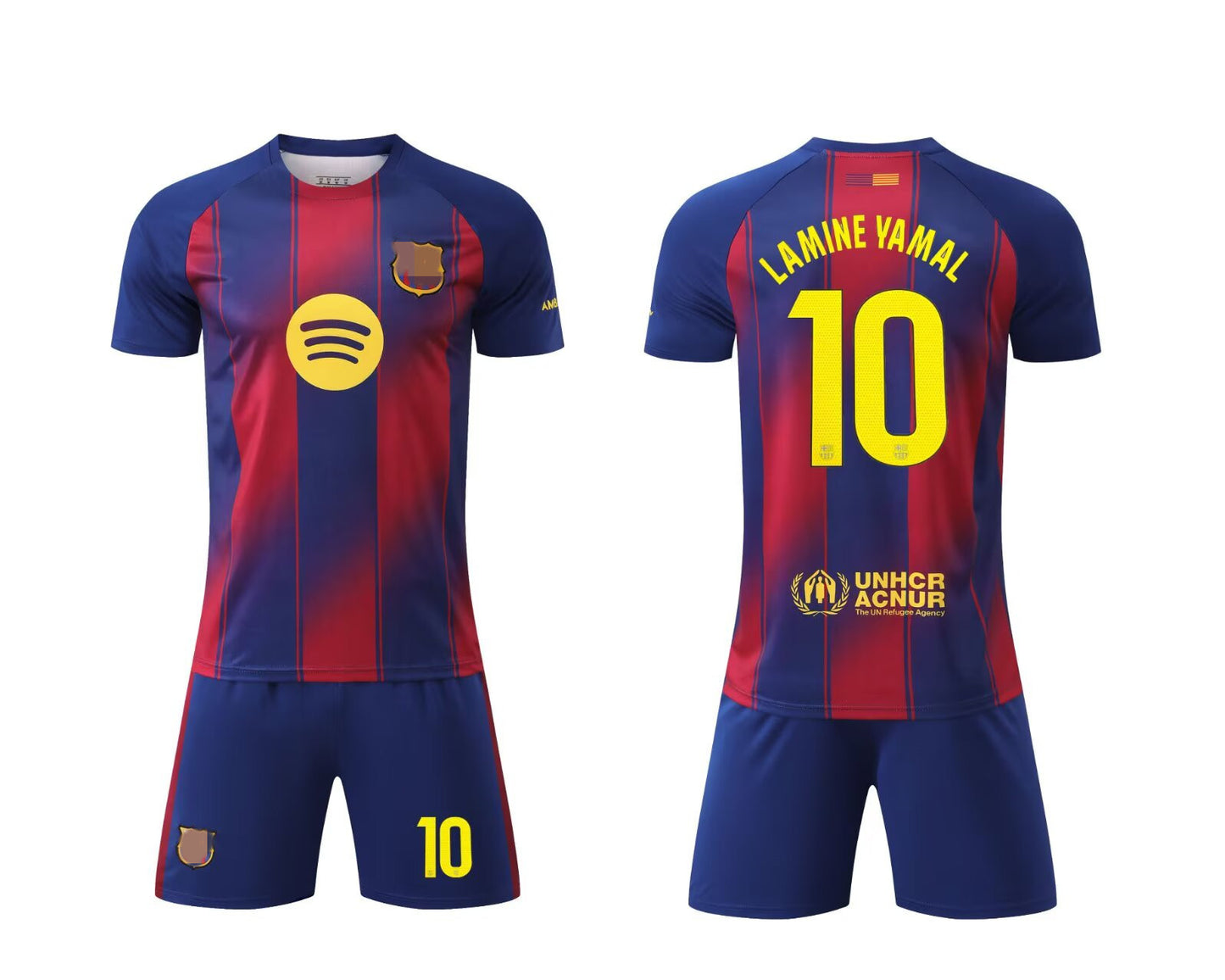 25-26 Pakistan S home No. 10 Yamal football uniform children's adult team uniform jersey size 14-3XL