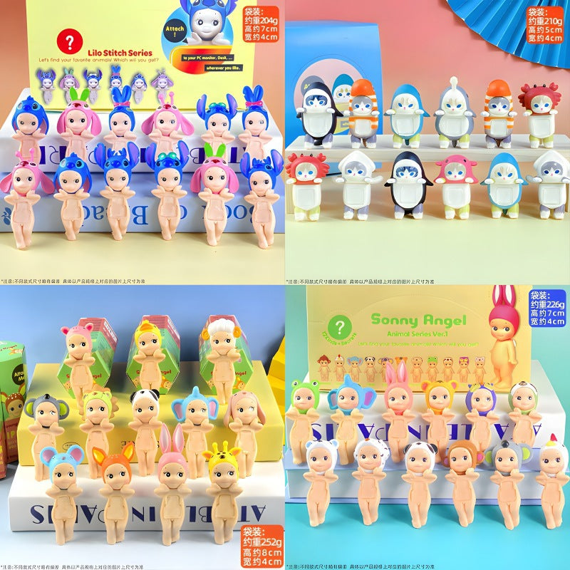 Hot Selling blind box Papa Angel Sonny Angels chin toy car ornaments decoration anime doll