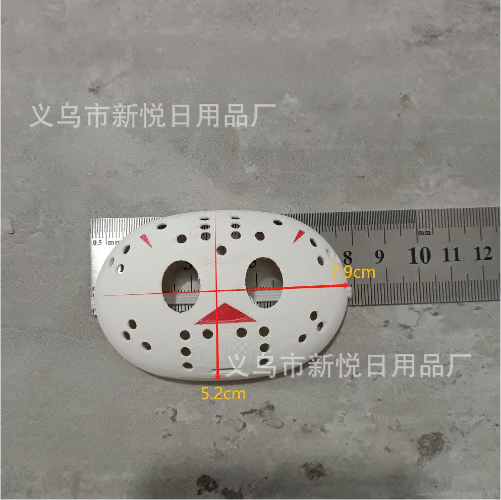 Labubu Mask Doll Funny Mask Labubu Jason Mask Labubu Glock Pistol Accessory