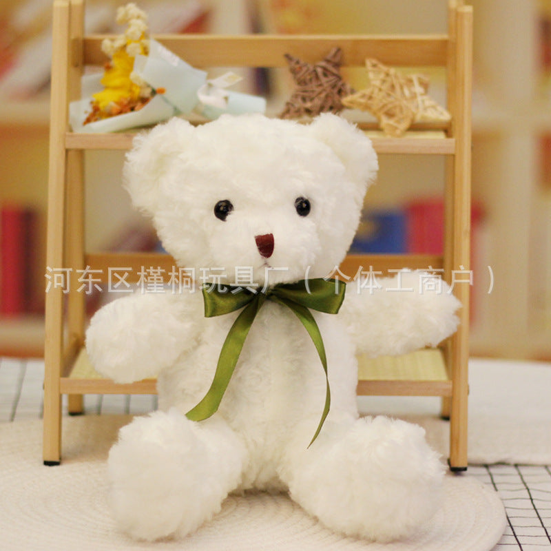 Teddy bear doll wholesale sweater plush toy pillow cloth doll wedding gift Valentine's Day gift