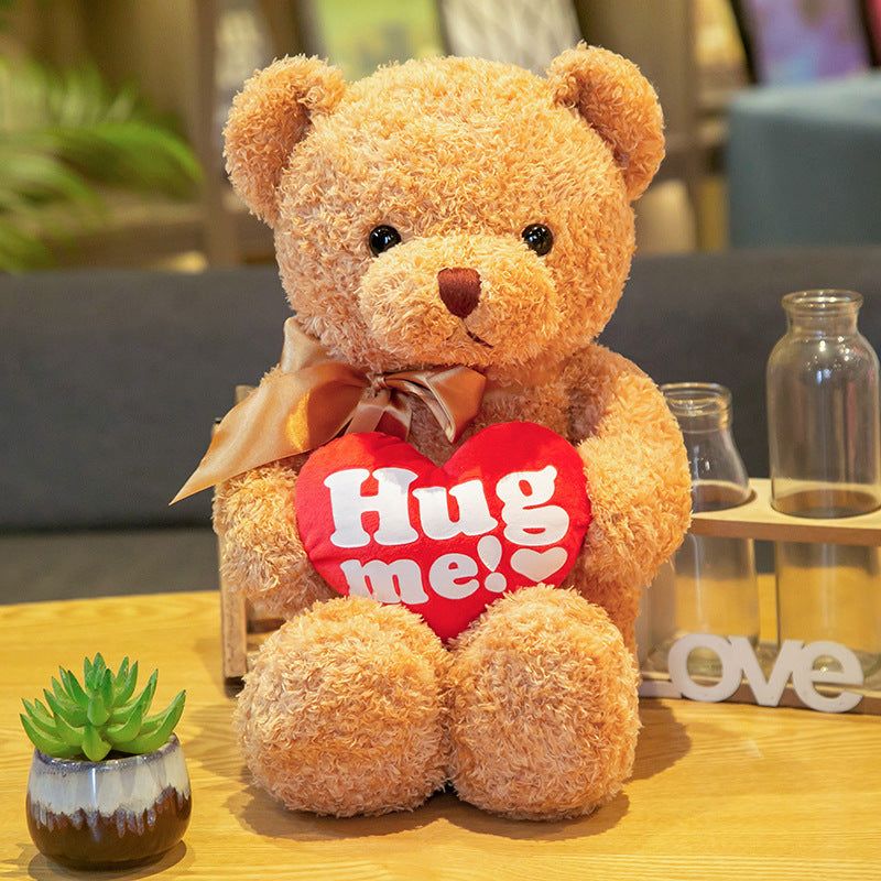 Teddy bear doll wholesale sweater plush toy pillow cloth doll wedding gift Valentine's Day gift