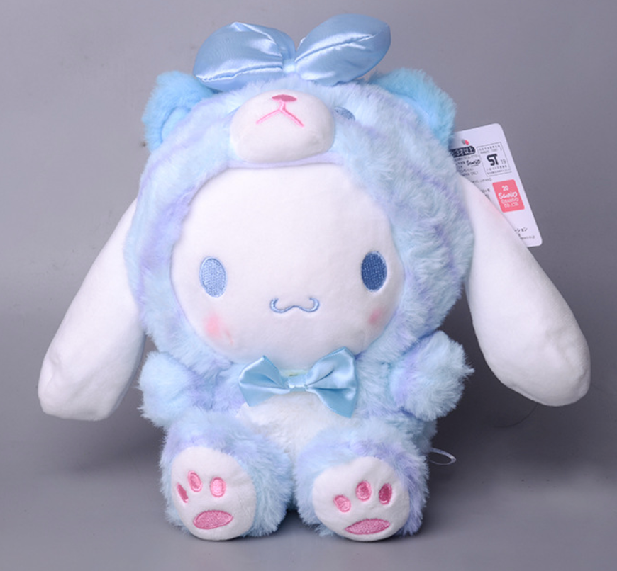 Newest Japanese Anime Tiger Series Melody Kuromi Cinnamoroll Pom Pom Purin KT 25cm Plush Toy