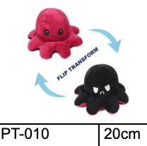 Reversible Octopus Plush toys 20cm