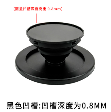 MagSafe strong magnetic airbag holder ultra-thin portable lazy telescopic transparent magnetic airbag mobile phone holder