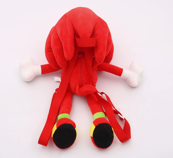 Hot Selling Sonic the Hedgehog Plush Backpack Plush bag